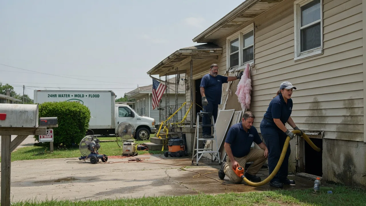 Water Damage Repair in Evensville, TN near me